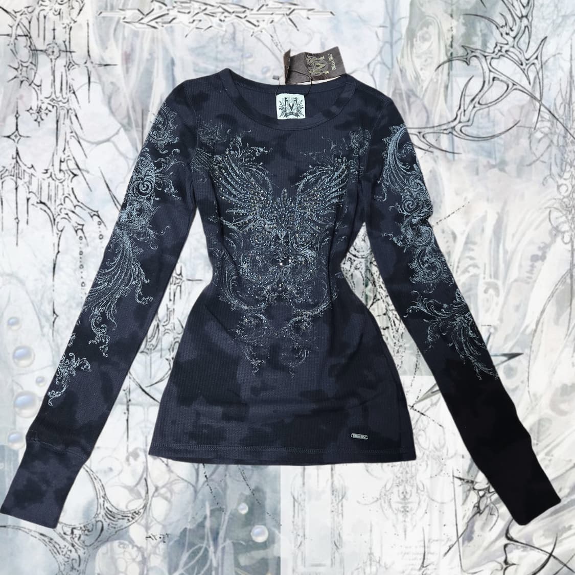 Pinterest Tattoo printing Long sleeve 상품이미지1