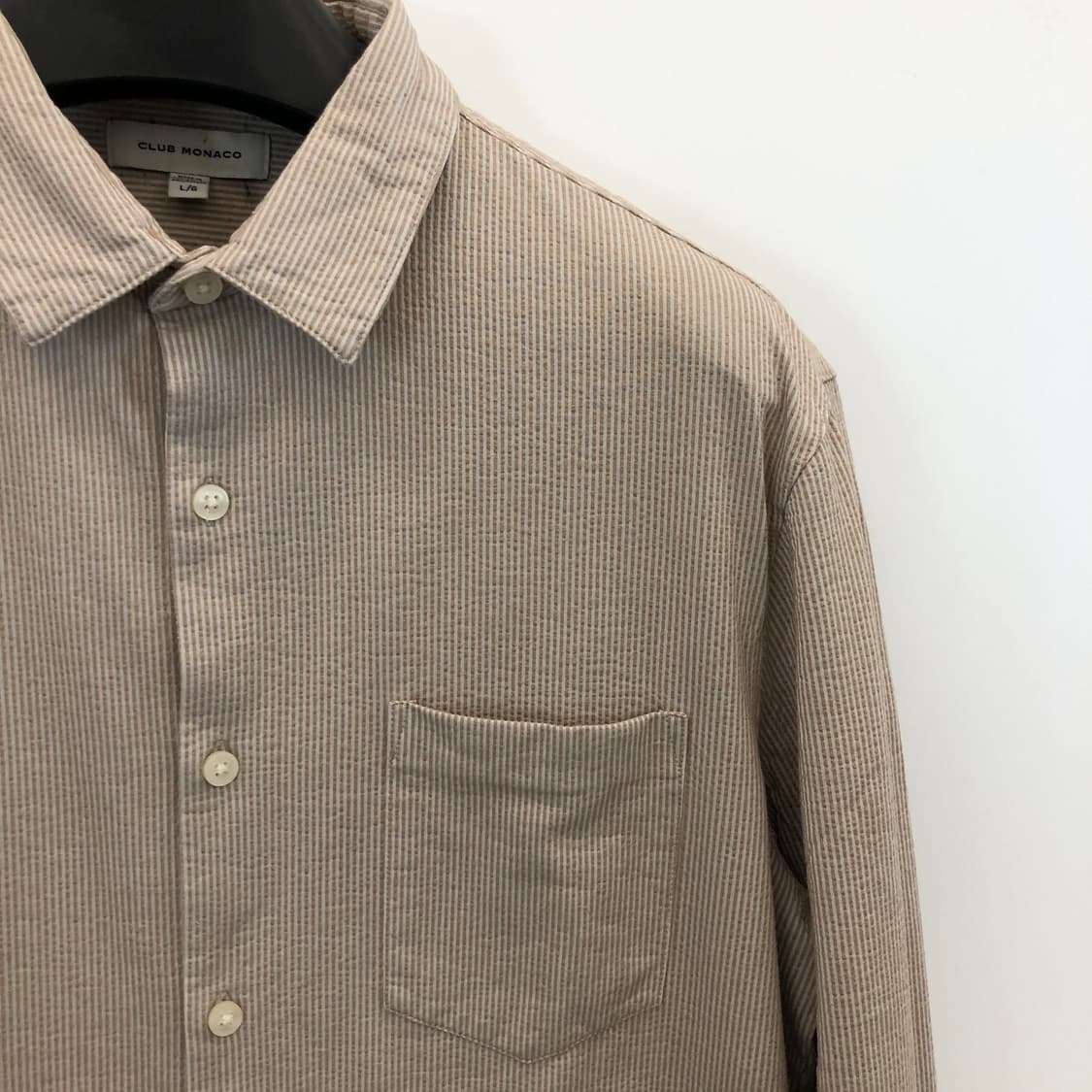 클럽모나코 시어서커 린넨혼방셔츠 105 상품이미지2