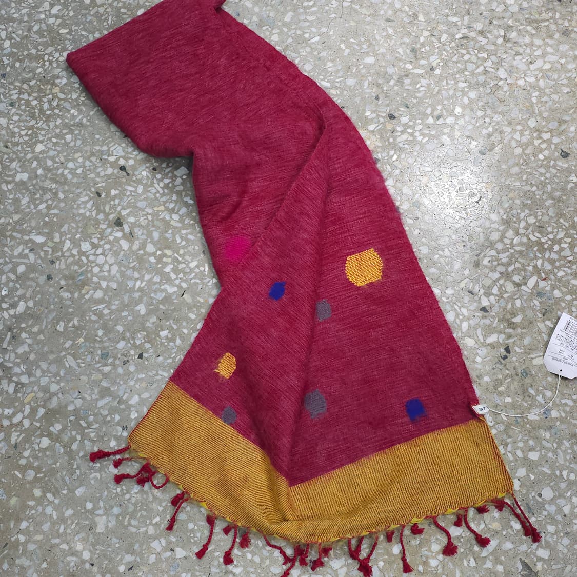 artipur 도트 패턴 머플러 상품이미지6