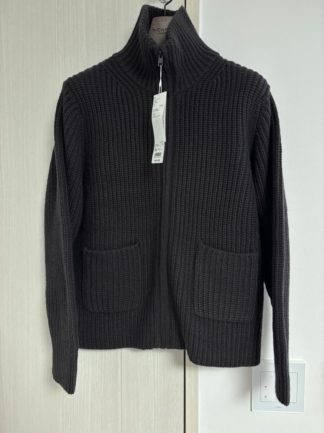 새상품) (남성 L 여성 3XL) 유니클로 U 니트 집업 가디건 상품이미지1