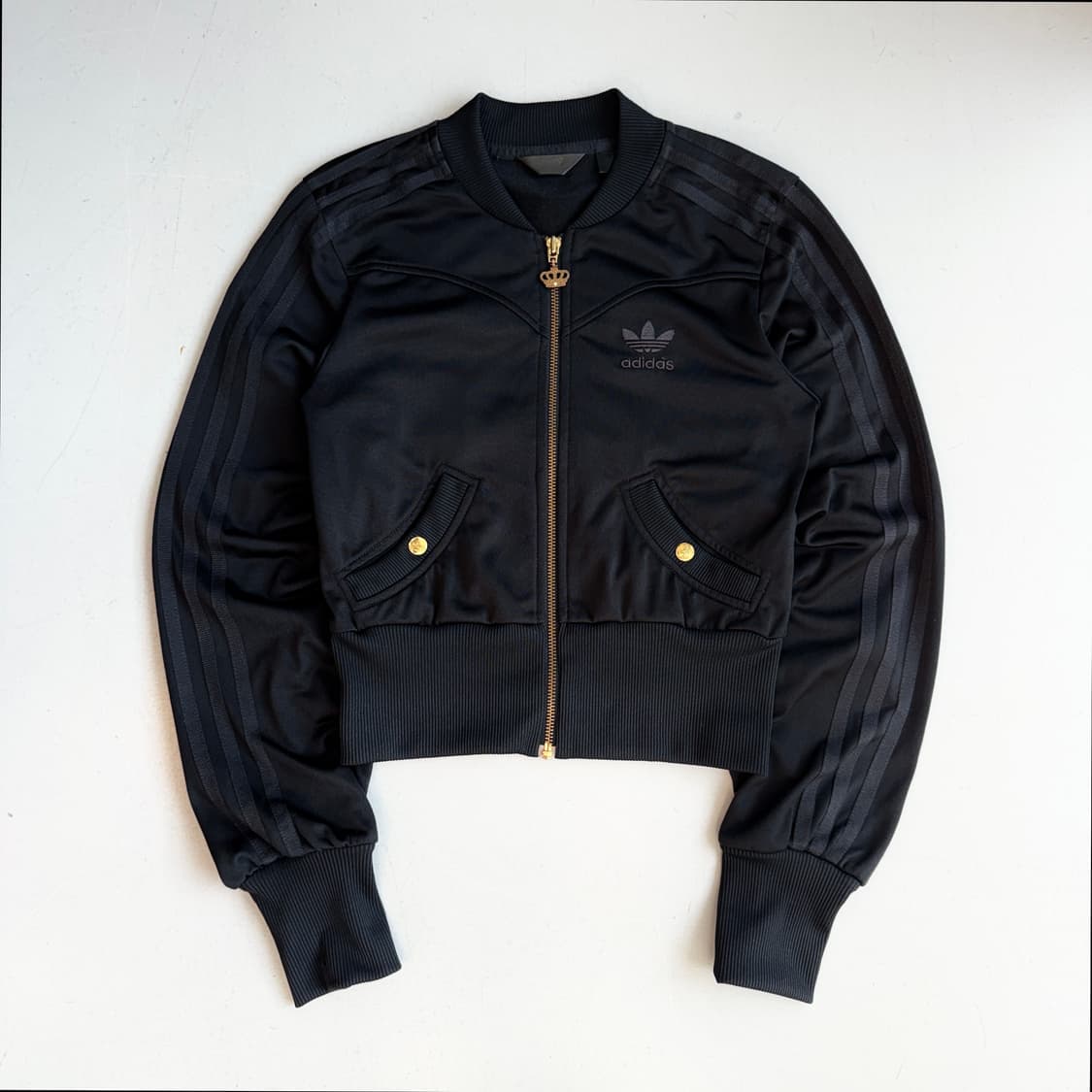 아디다스 크롭 파이어버드 왕관 미시엘리엇 져지 블랙 상품이미지2