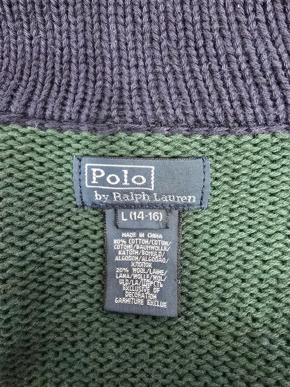 폴로랄프로렌 숄카라 니트 가디건 상품이미지7