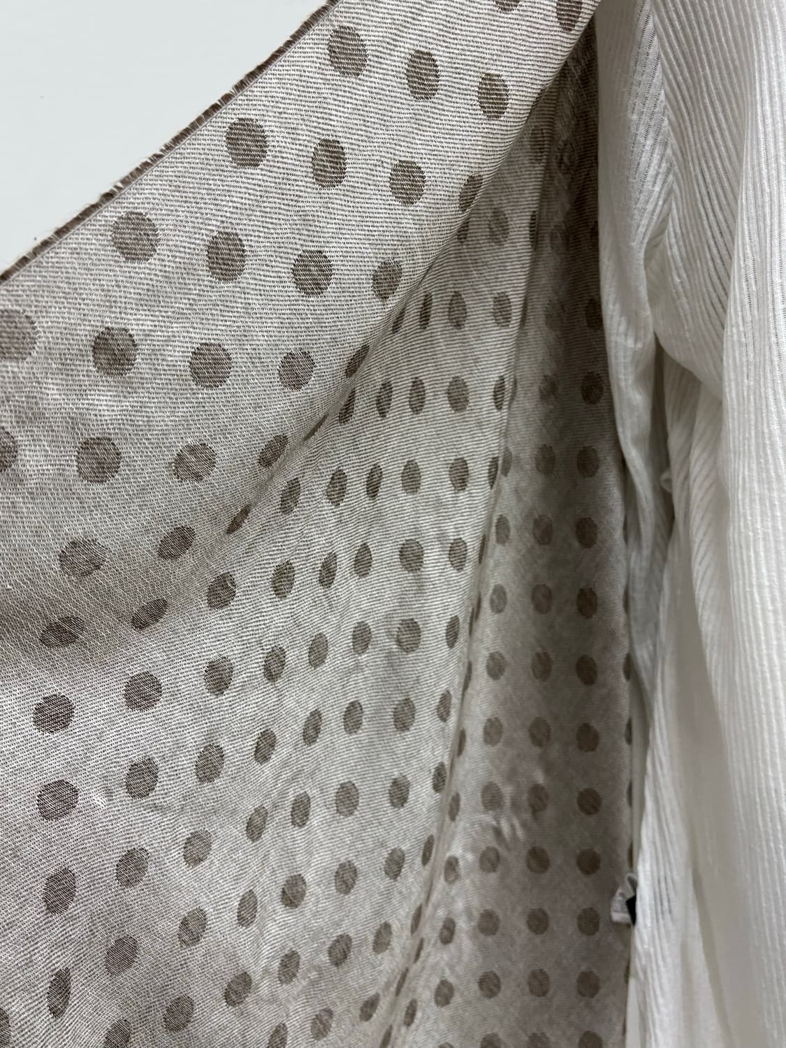 빈티지 도트 리버시블 머플러 목도리 숄 상품이미지2