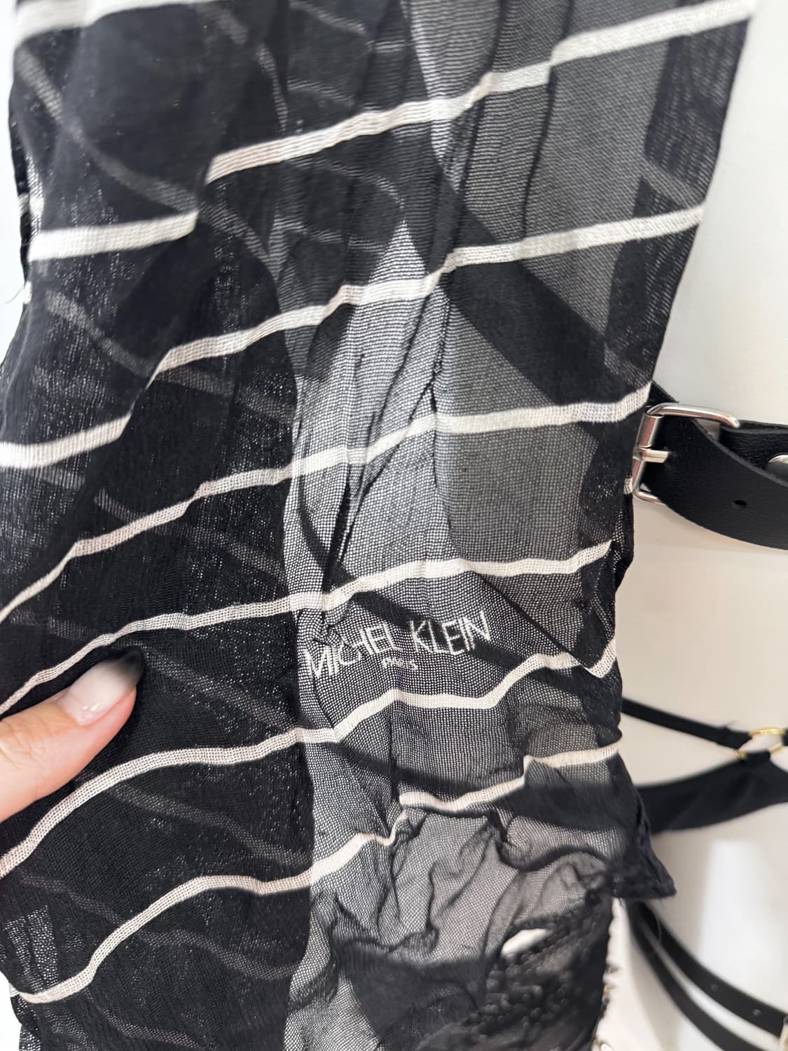 stripe scarf 상품이미지2