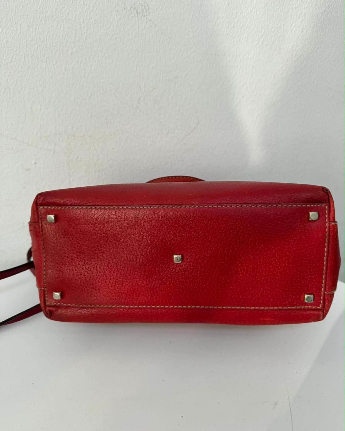 살바토레 페라가모 레드 가죽 투웨이 토트백 크로스백 상품이미지5