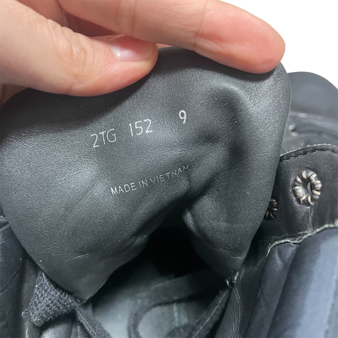 285) 프라다 레더 나일론 부츠 워커 상품이미지8