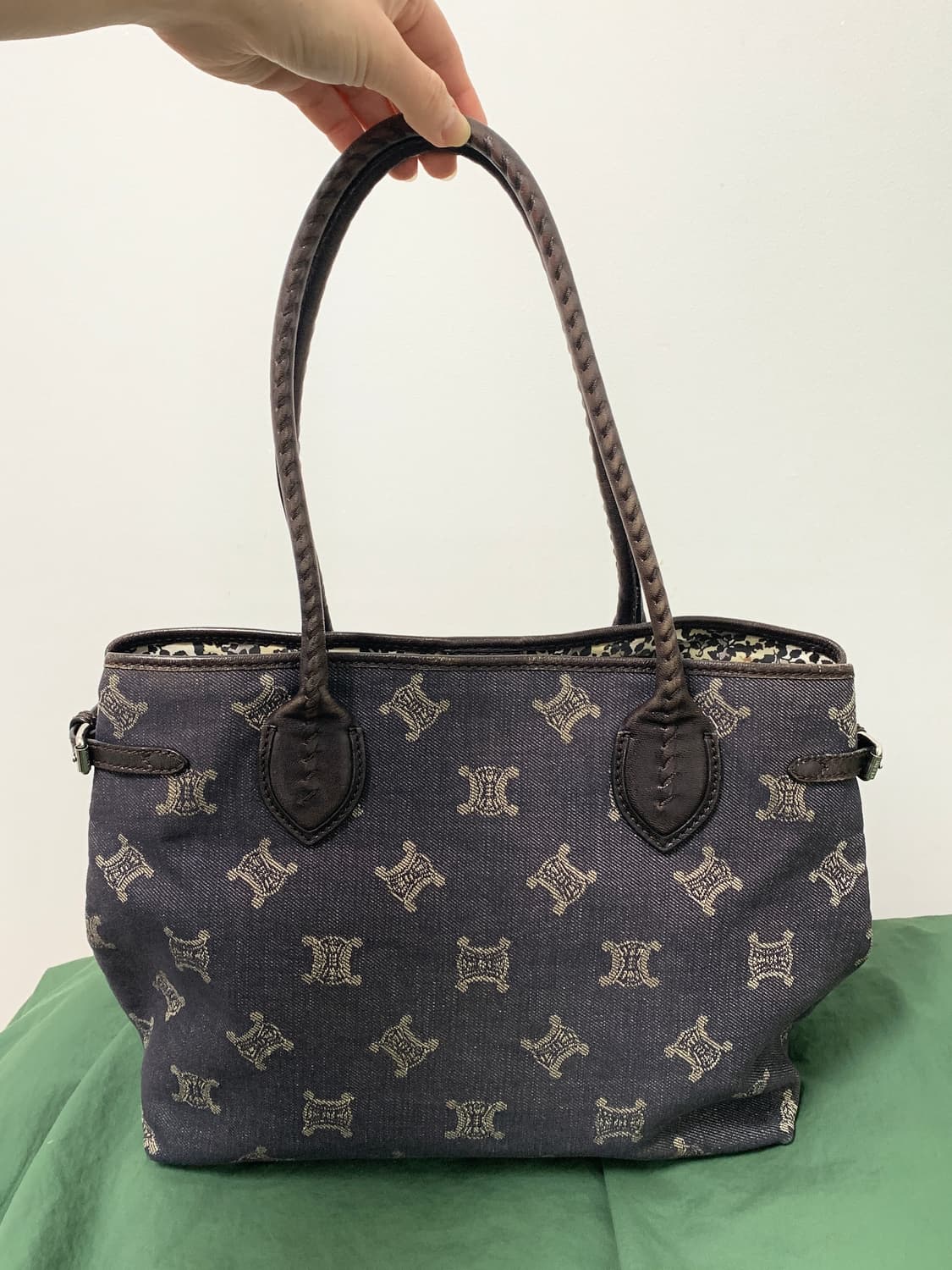 셀린느 마카담 데님 숄더백 (빈티지백) 상품이미지4