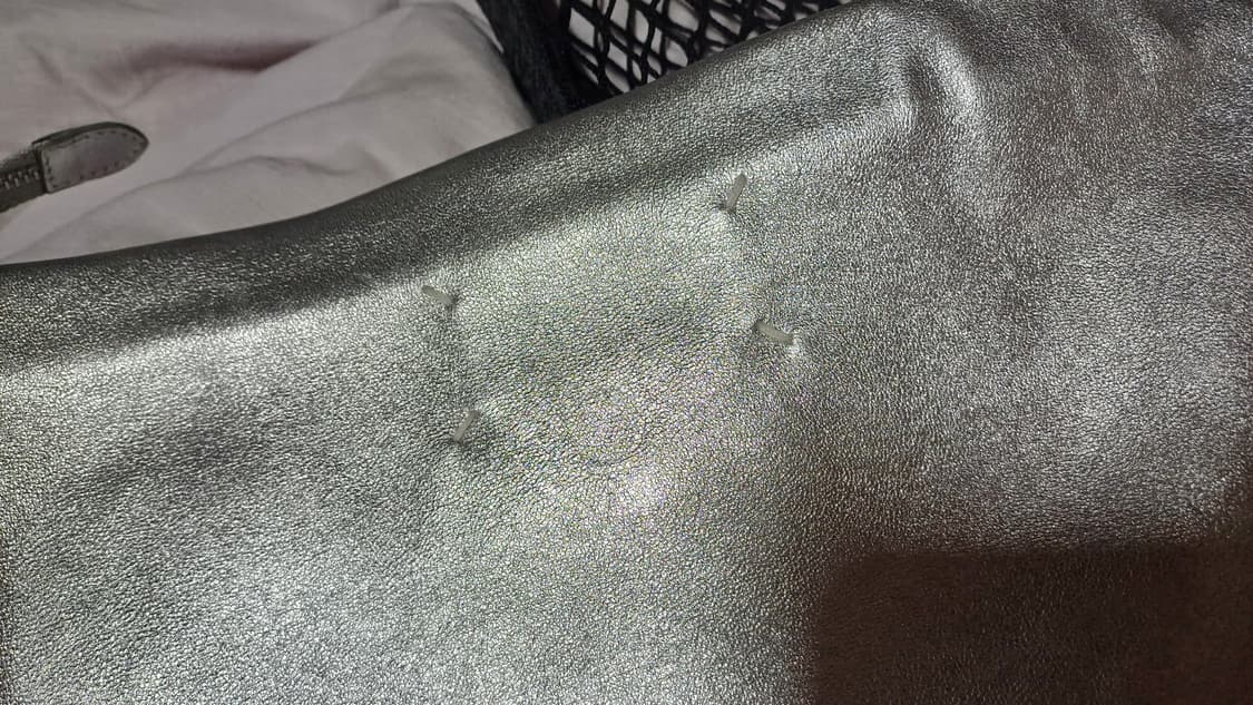 [새제품] 마르지엘라 메탈릭실버 숄더백 파우치 크로스백 가방 클러치백 상품이미지6