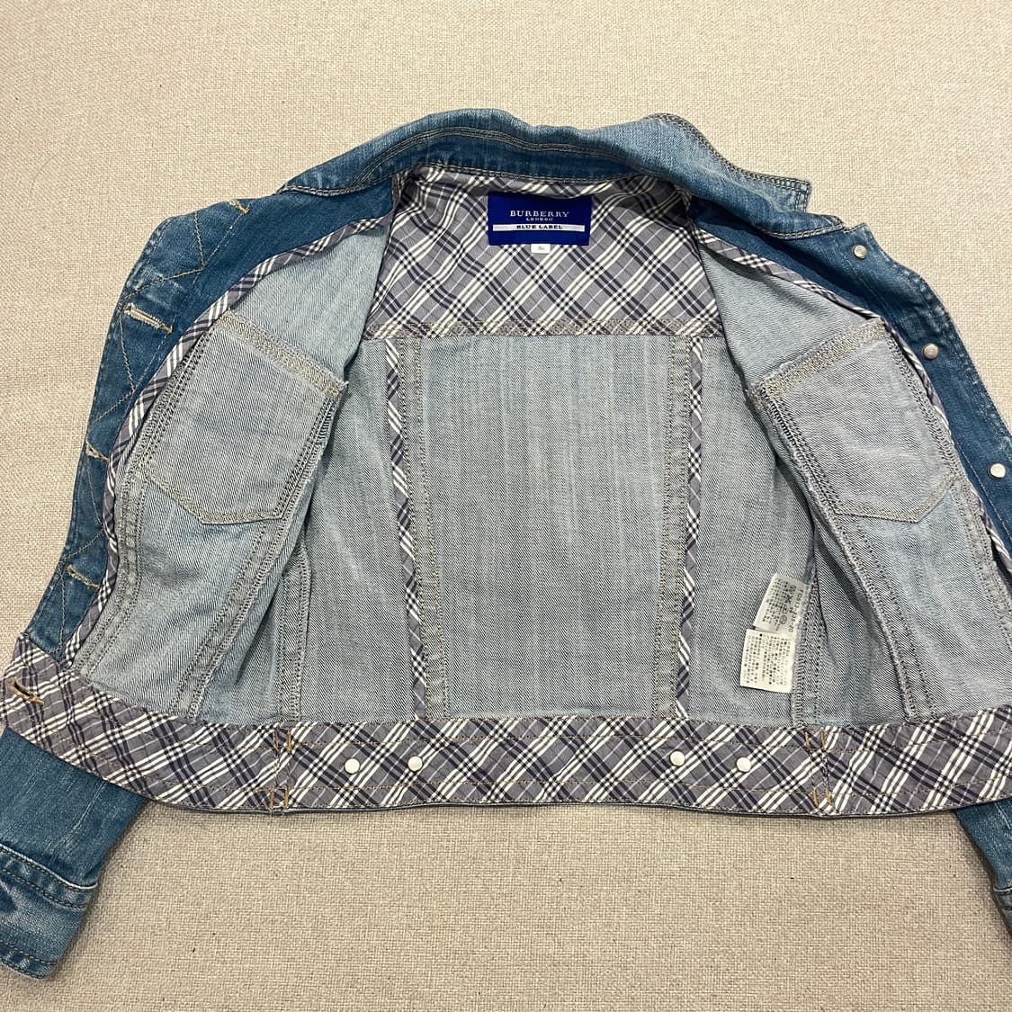 버버리 burberry 청자켓 / 36사이즈 상품이미지3