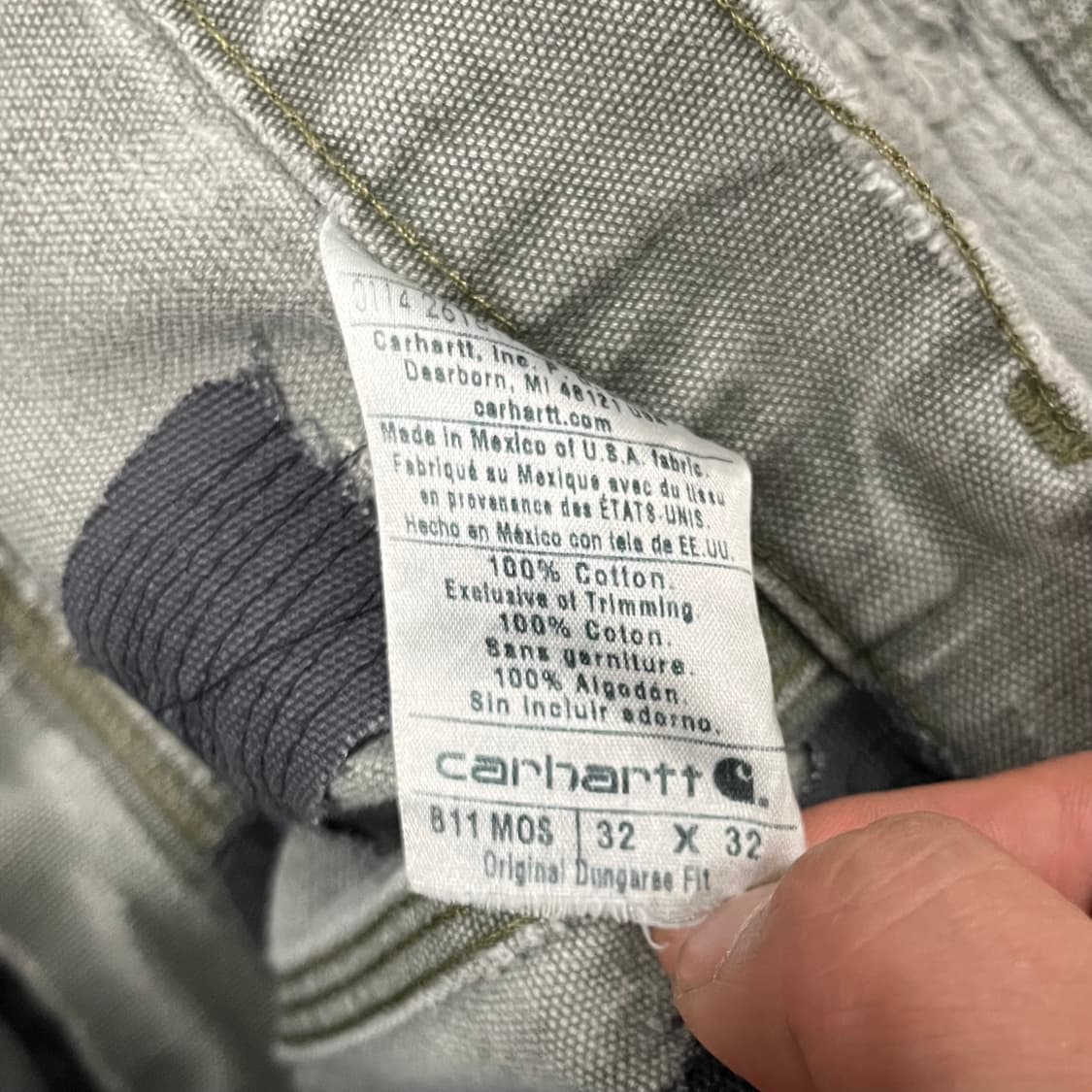 Carhartt 리페어 카펜터 팬츠 (31”) 상품이미지6