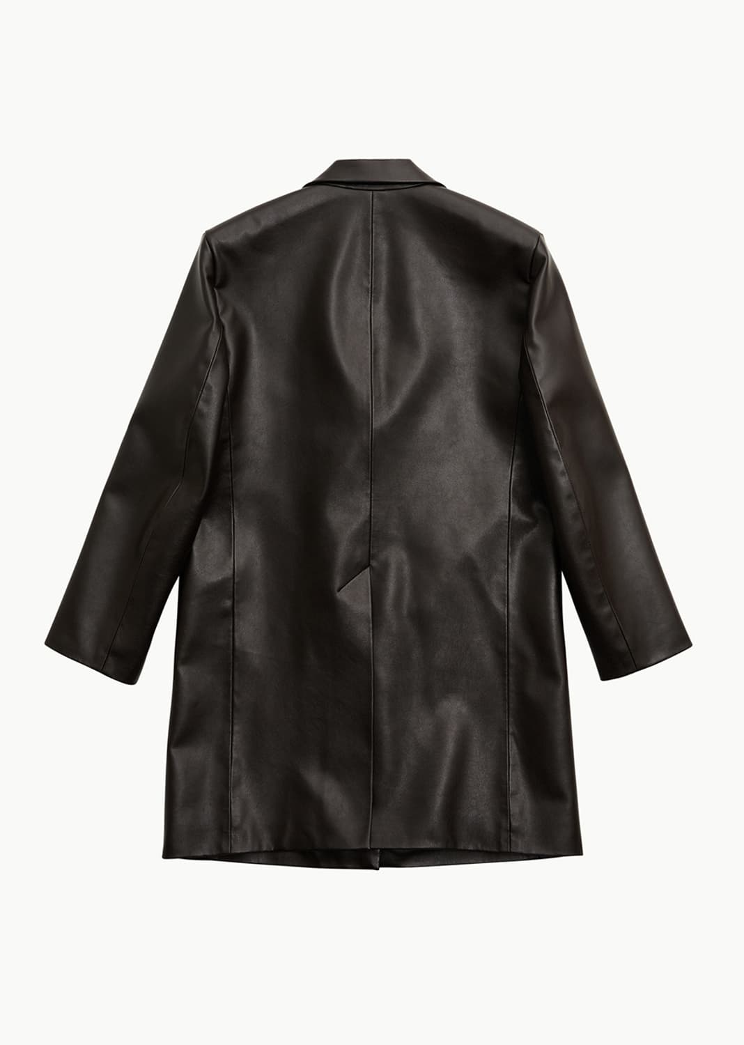 AMOMENTO 아모멘토 레더 롱 자켓 재킷 LEATHER LONG JA 상품이미지5