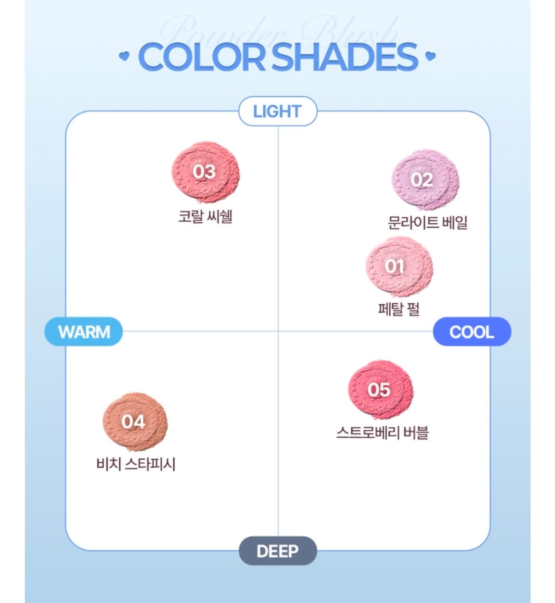 미개봉새상품) 플라워노즈 쉘 주얼 컬렉션 실크 새틴 블러셔 1호, 4호 상품이미지6