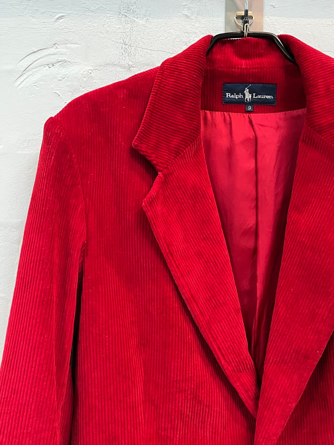 Ralph Lauren 레드 코듀로이 블레이저 9 상품이미지4