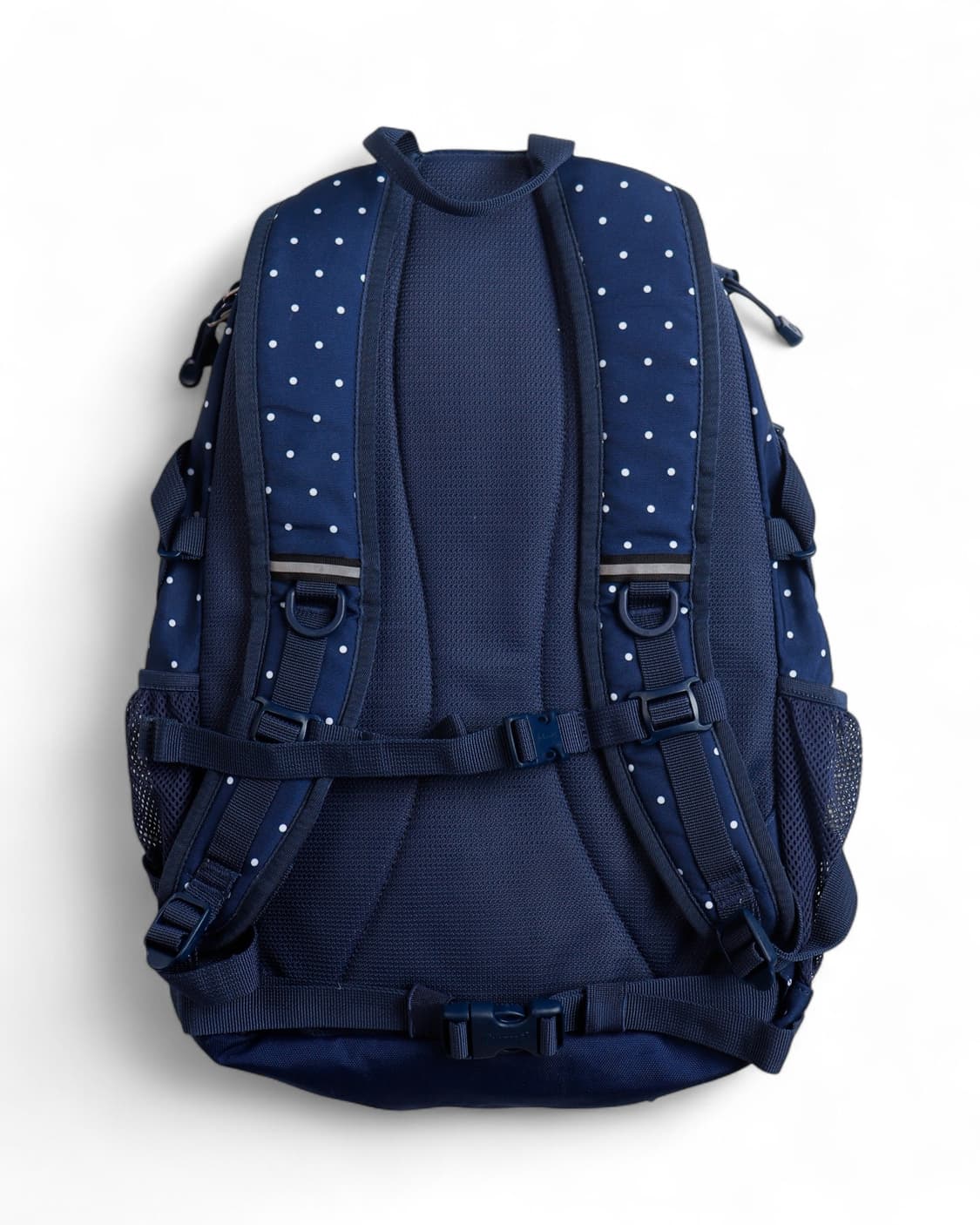 [Coleman] 도트 패턴 백팩 (Navy × White Dot) 상품이미지3