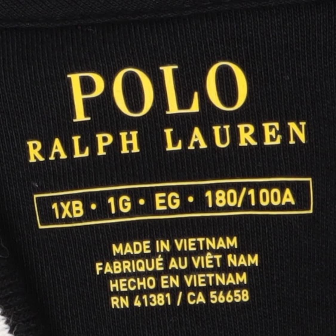 폴로 랄프로렌 블랙 코튼 집업 자켓 상품이미지8