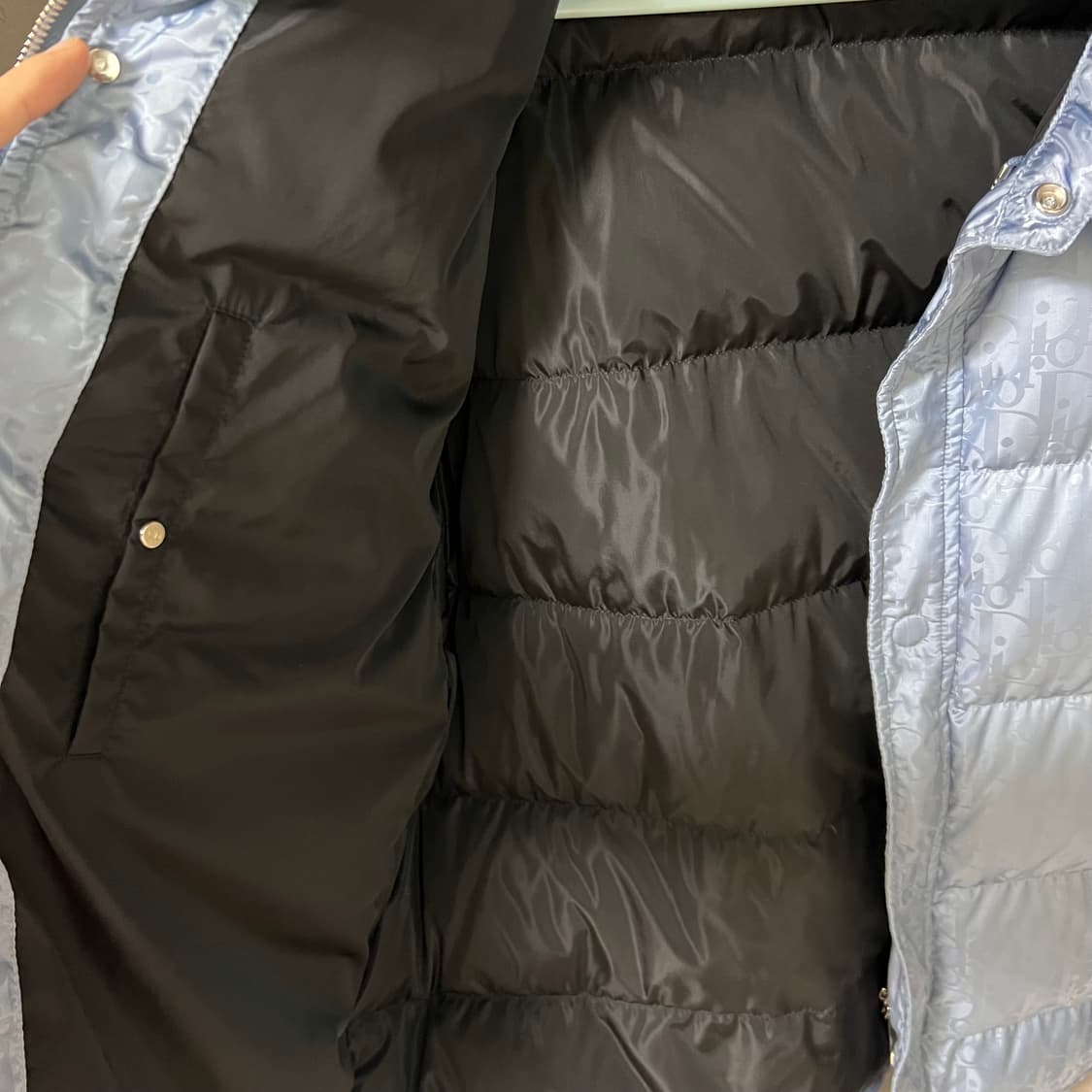 디올 오블리크 패딩 블루종 자켓 48 상품이미지6