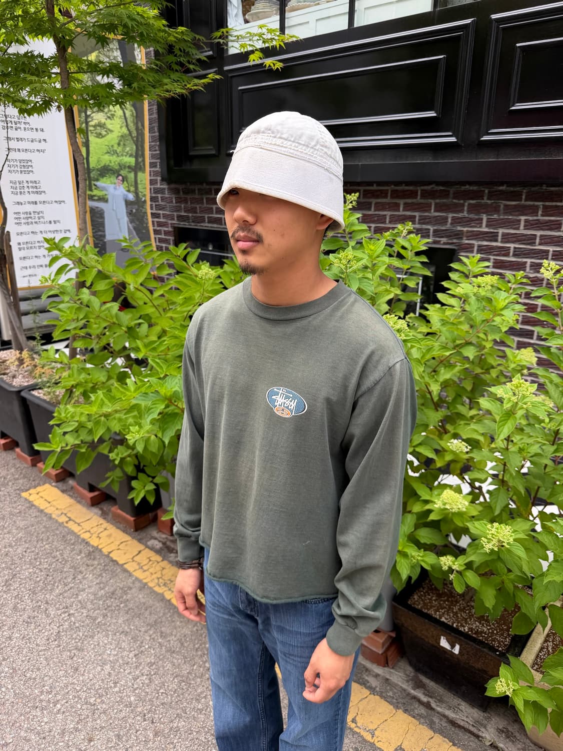 90s Stussy cutting LS 상품이미지9
