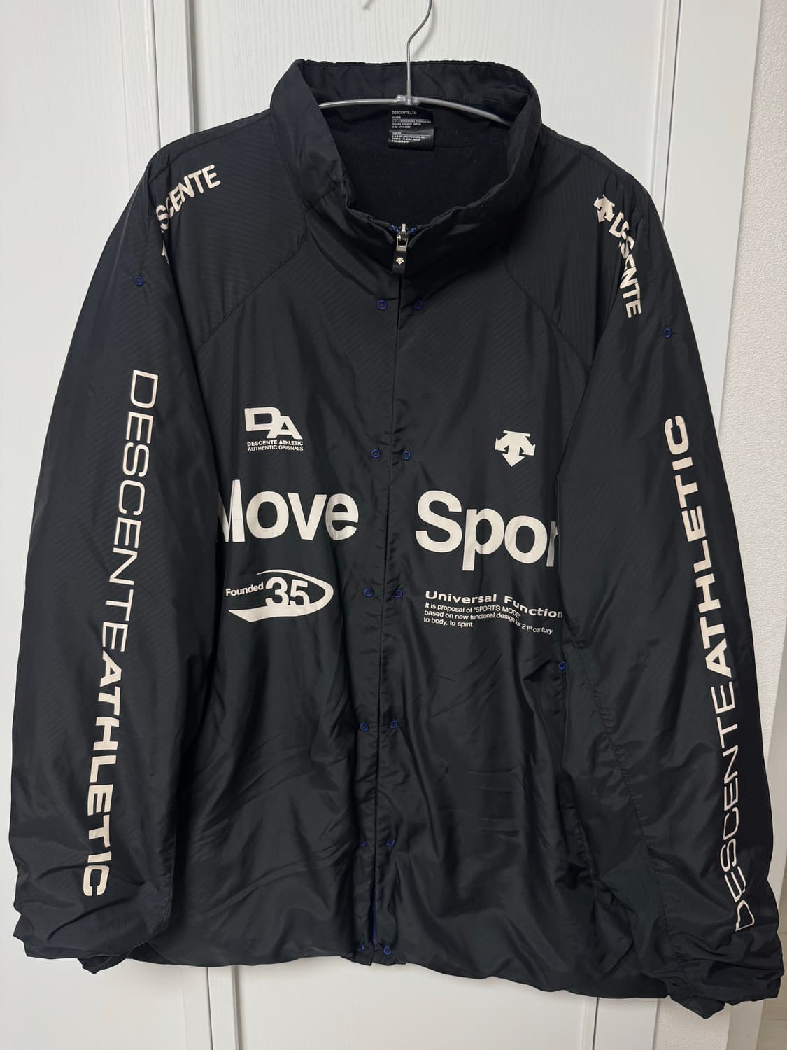 일본 데상트 기모 점퍼 상품이미지1