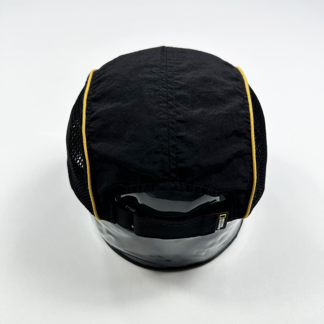 내셔널지오그래픽 블랙 나일론 캠프캡 모자 상품이미지3