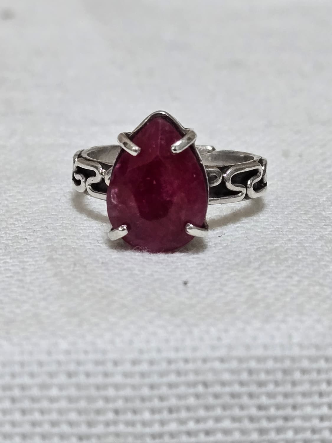 루비원석 실버925 엔틱반지 상품이미지3