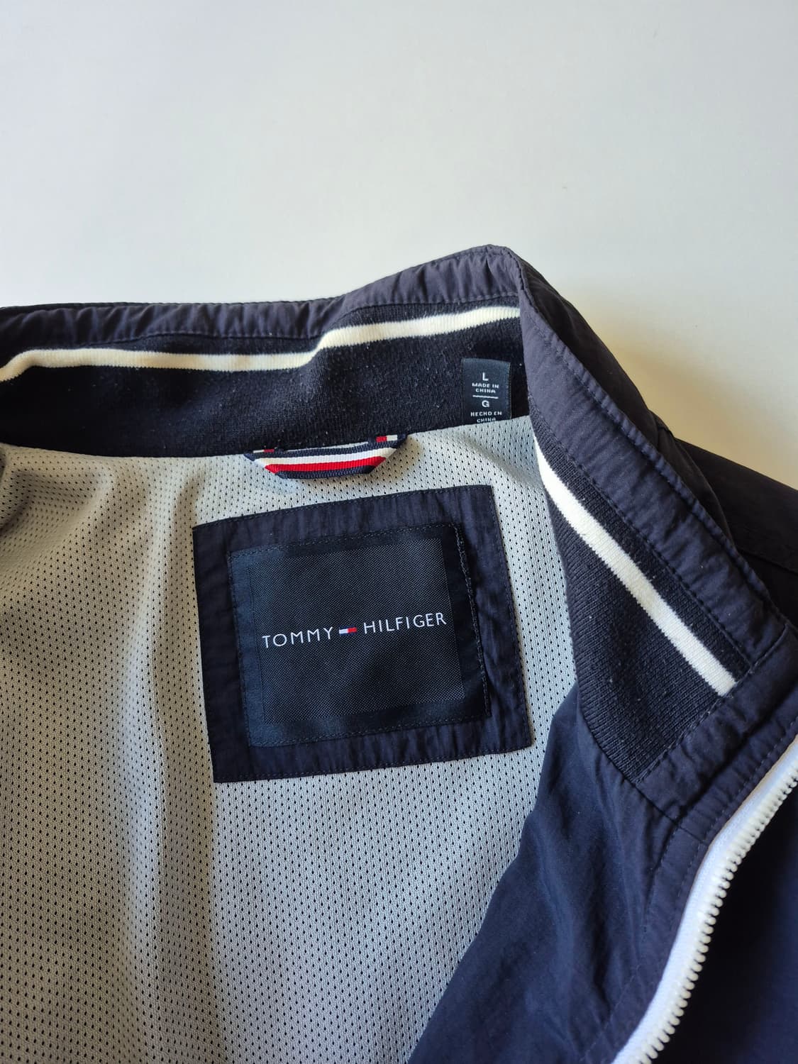 (남성L)타미힐피거 네이비 블루종 자켓 상품이미지5