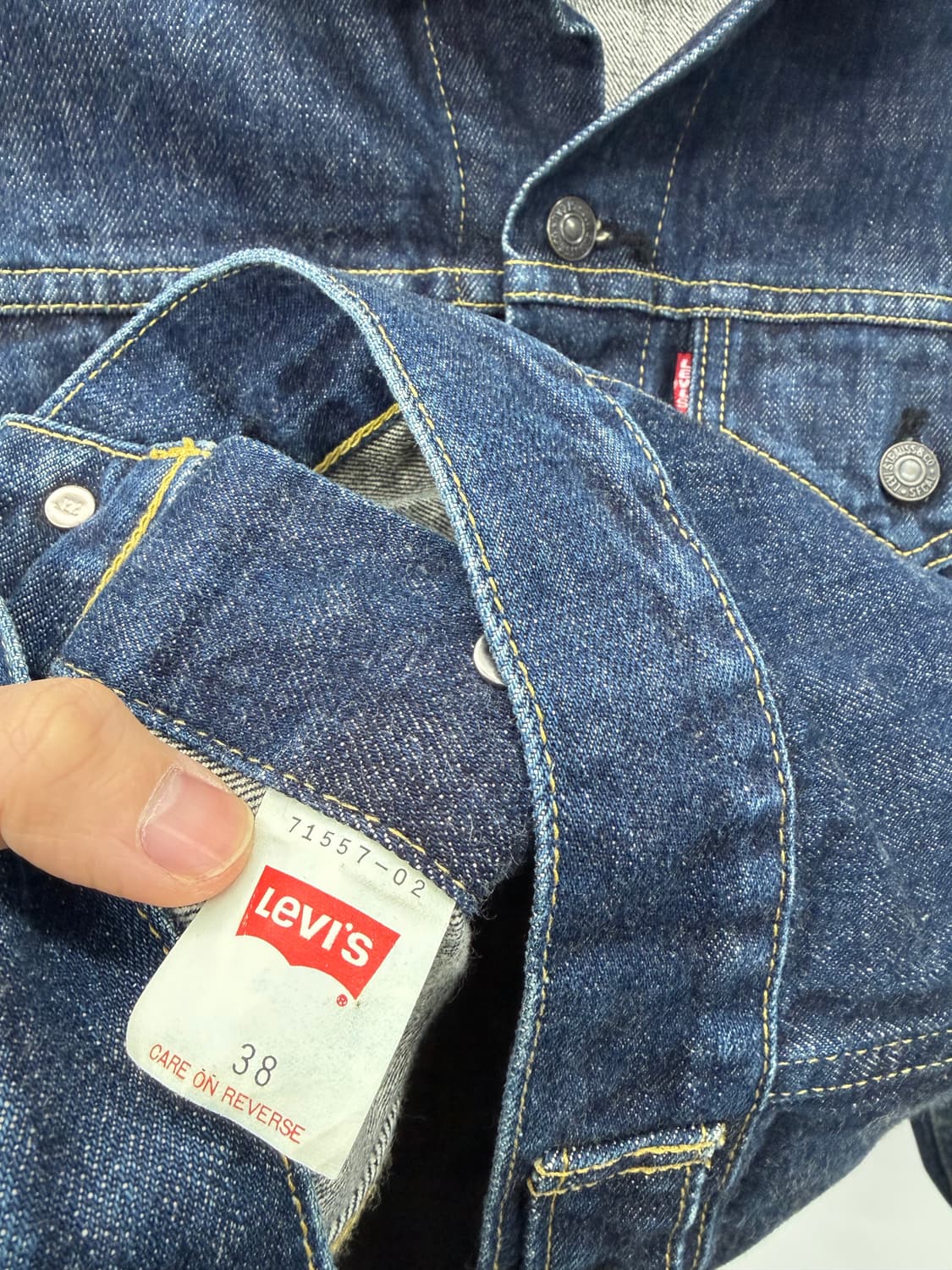 Levi’s 71557-02 Denim Trucker 상품이미지7