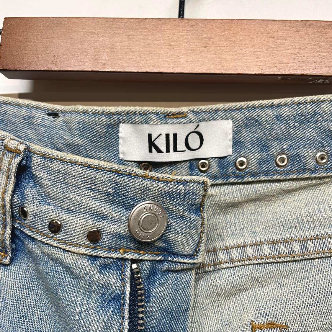 KILO 빈티지 워싱 연청 상품이미지7