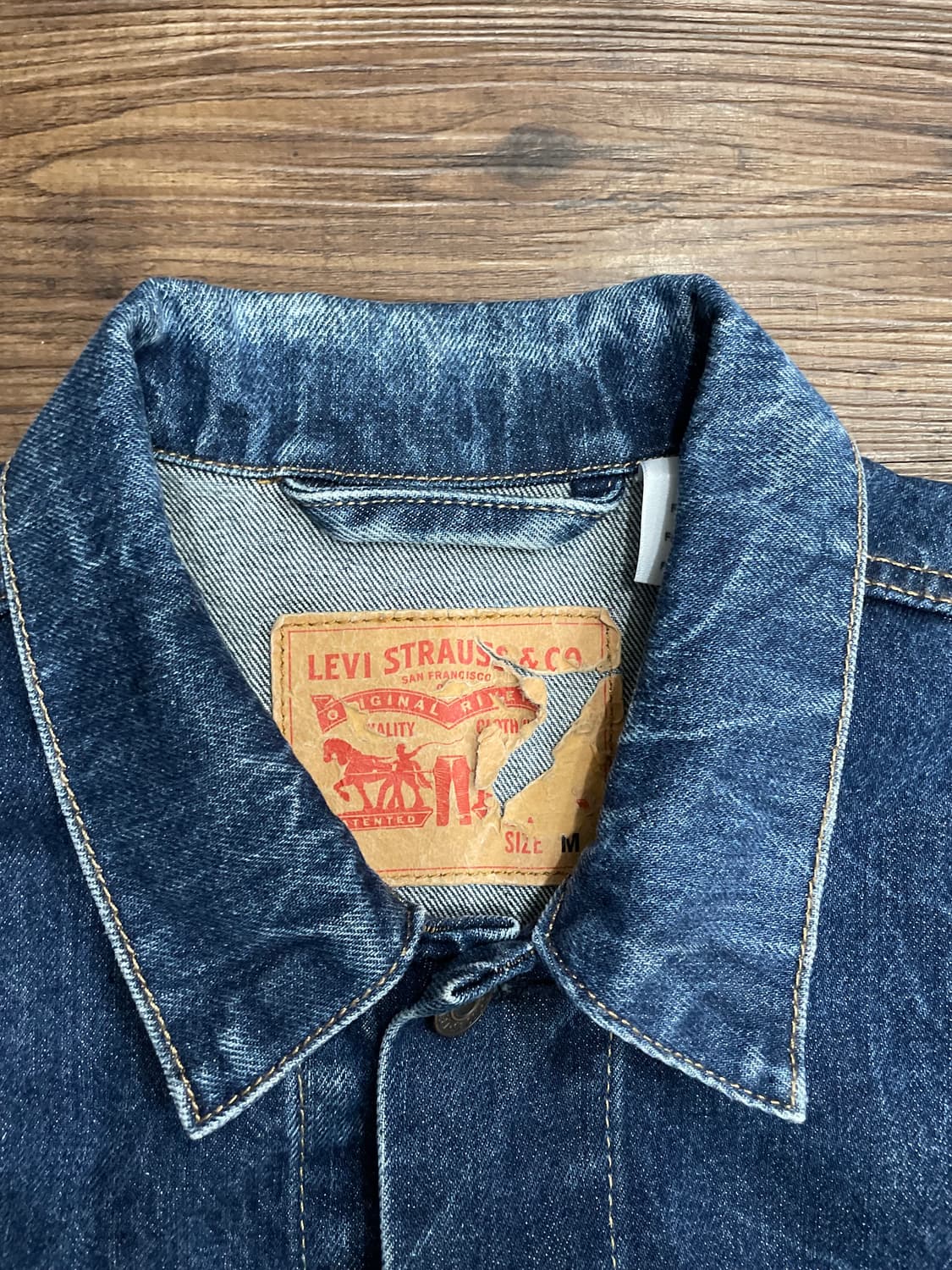 리바이스 트러커 데님 자켓 청자켓 딥인디고 상품이미지6