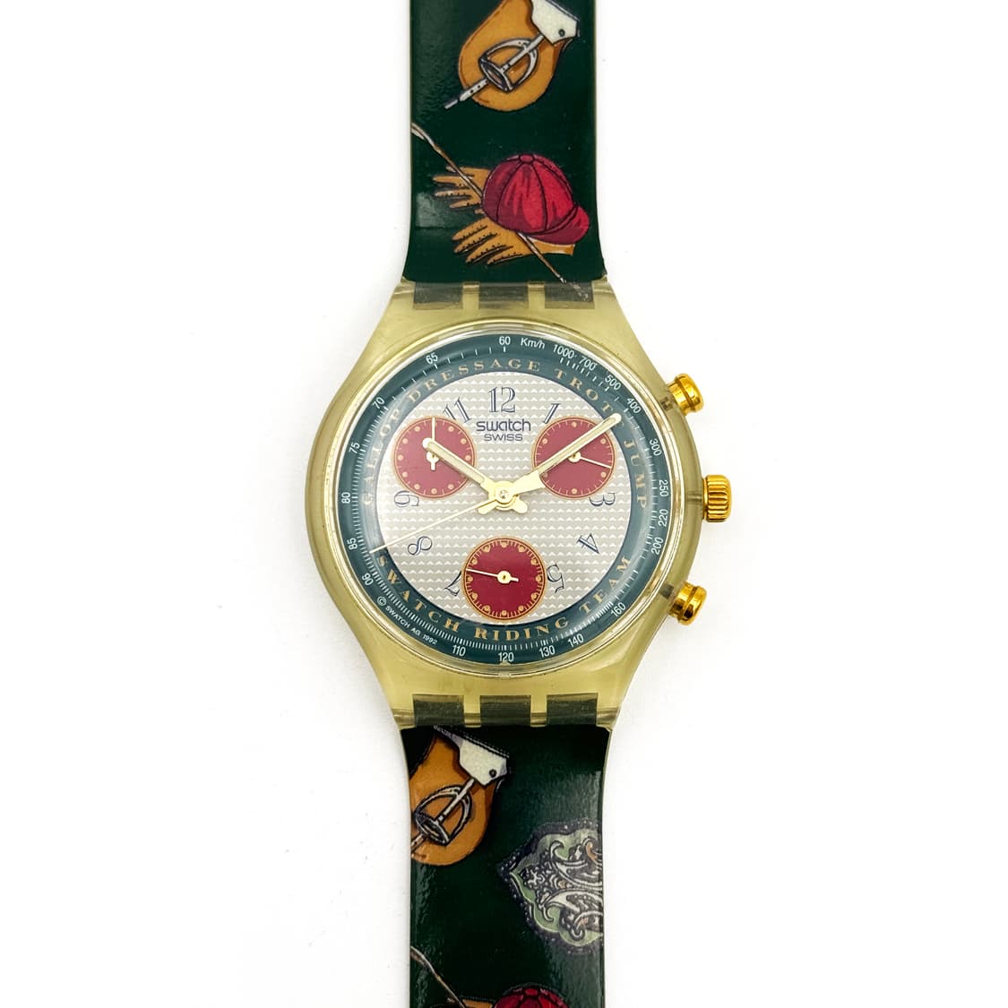 92년판) 빈티지 스와치 크로노 Riding star 상품이미지3