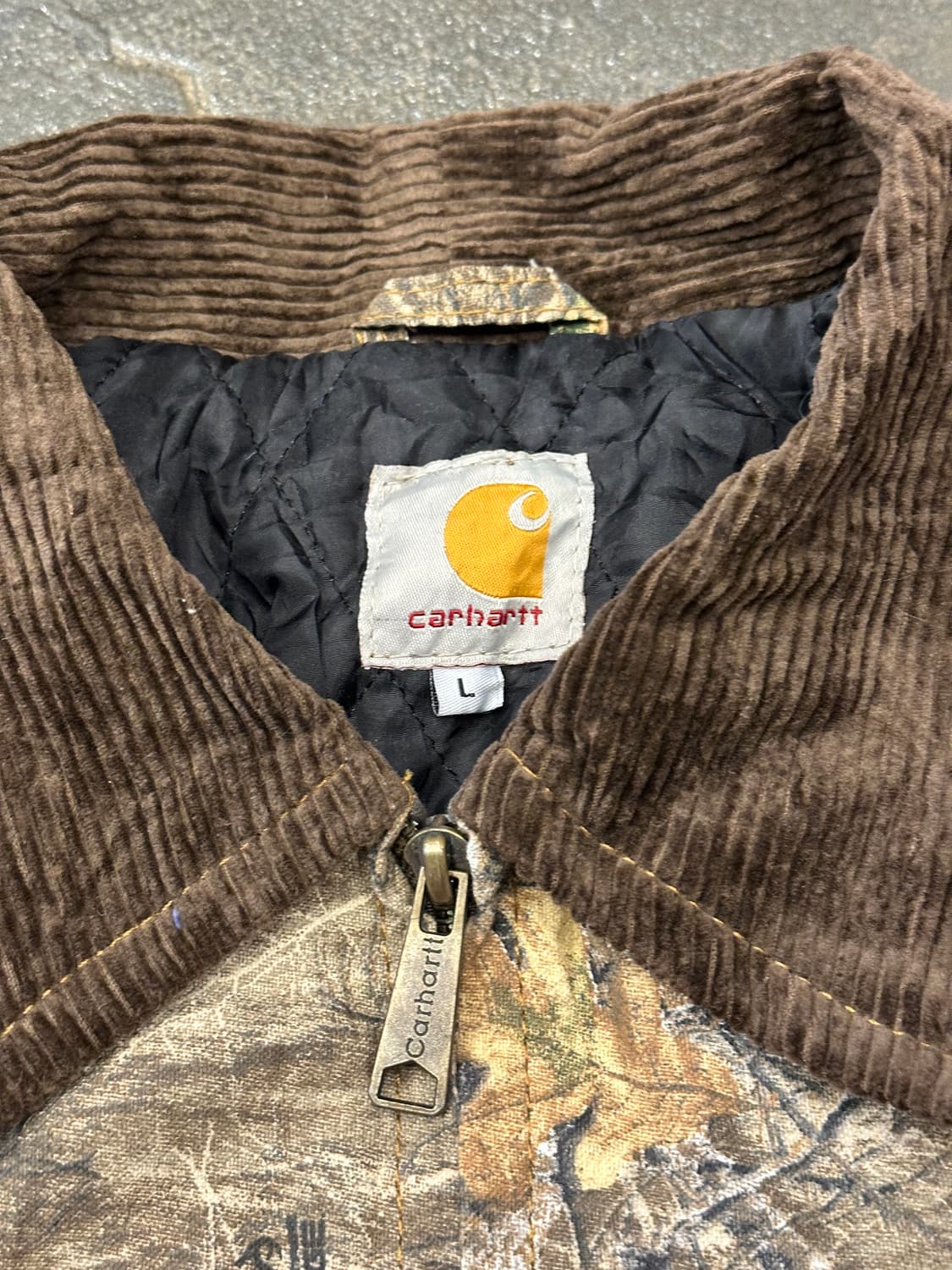 Carhartt 칼하트 리얼트리 카모 리워크 자켓 L 상품이미지4