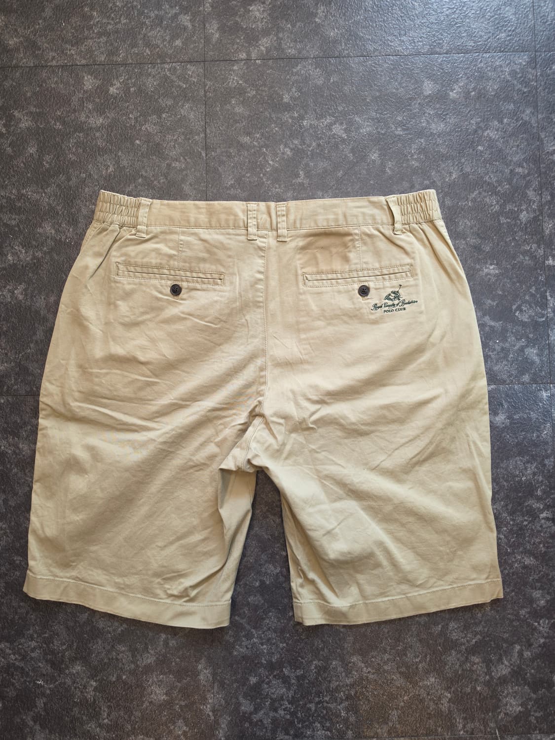 [폴로클럽] 면 베이지 반바지 상품이미지6