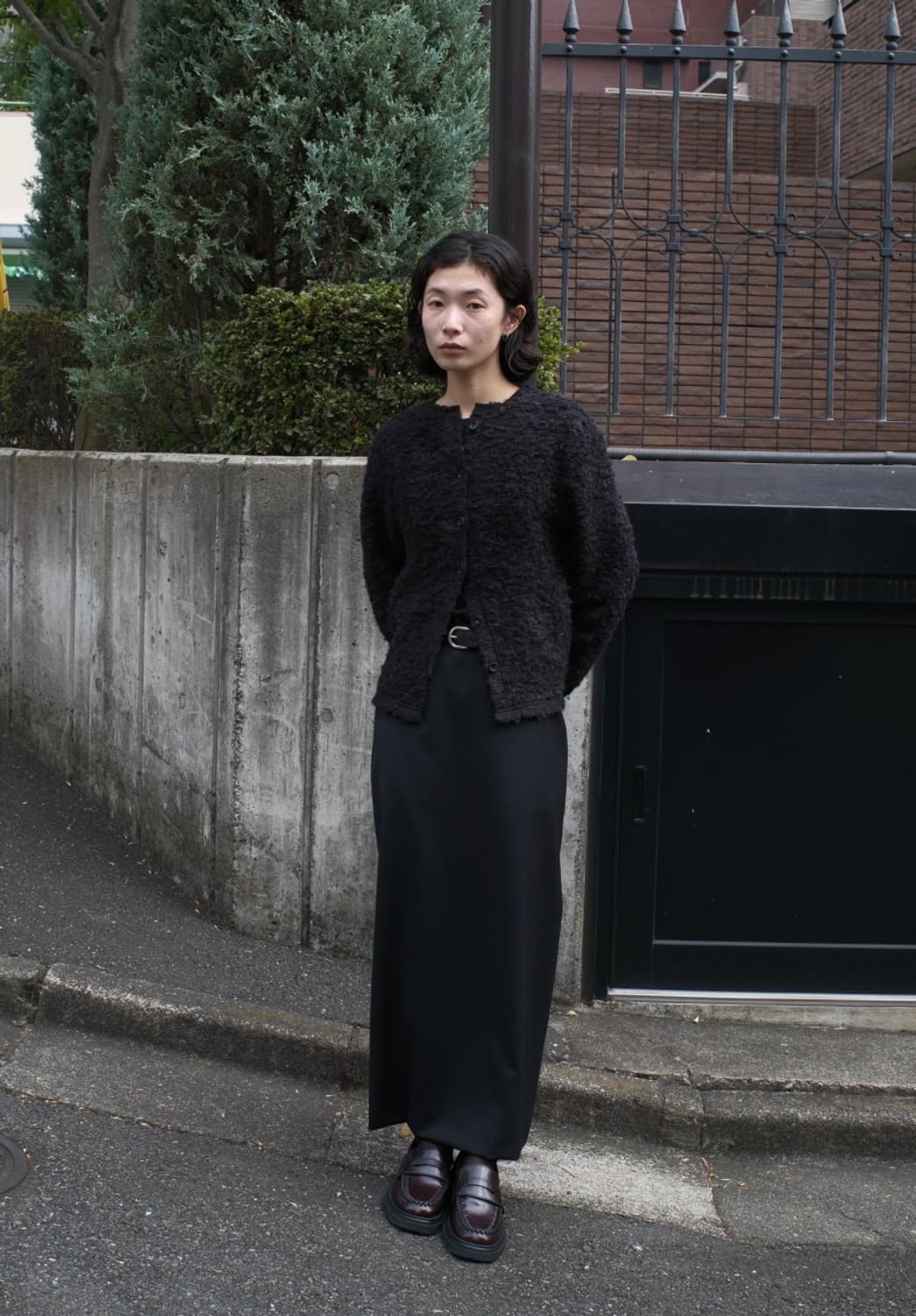 Taey 울 맥시 스커트  상품이미지1