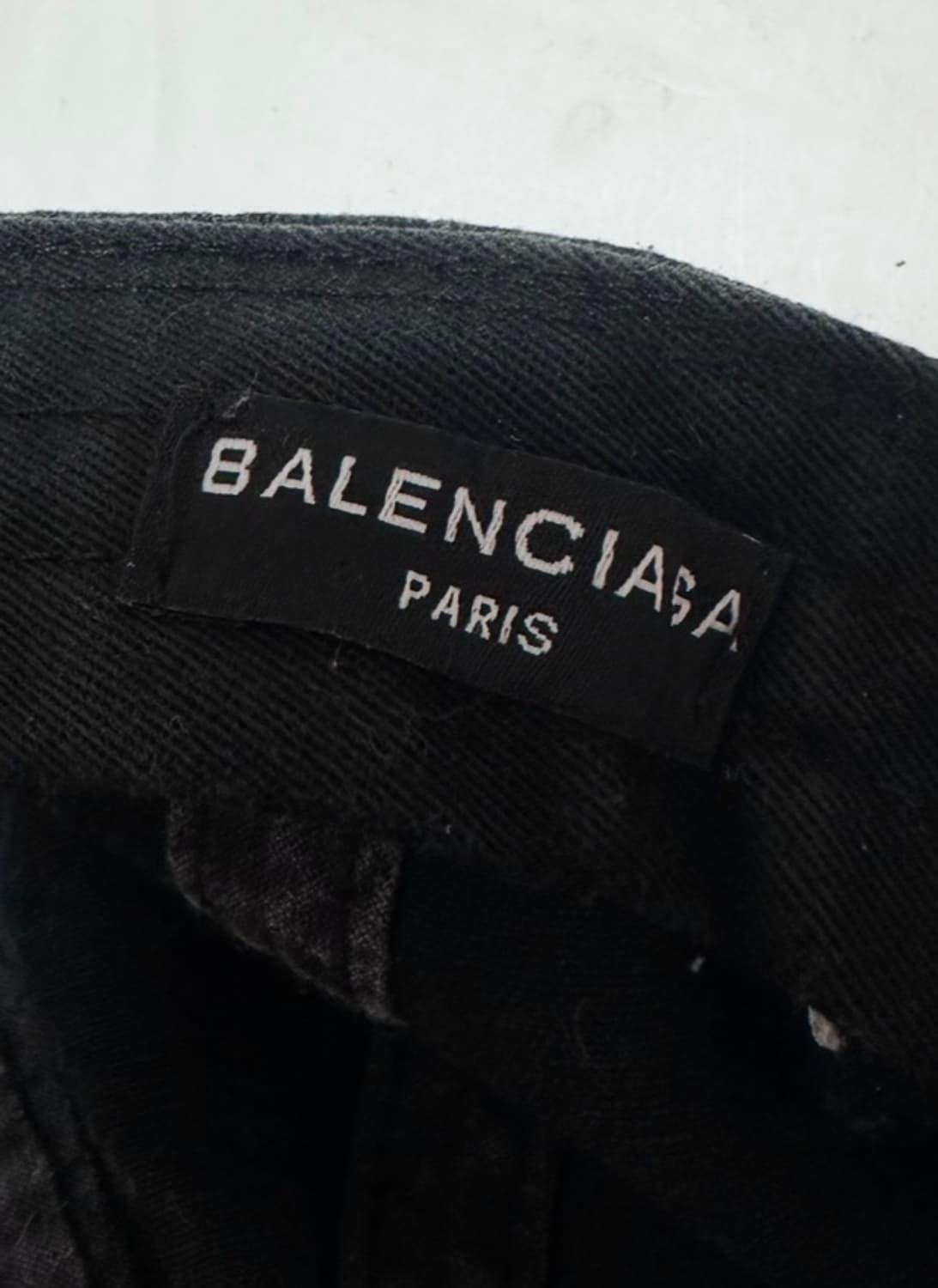 발렌시아가 17F/W 시너스 블랙 볼캡 상품이미지4