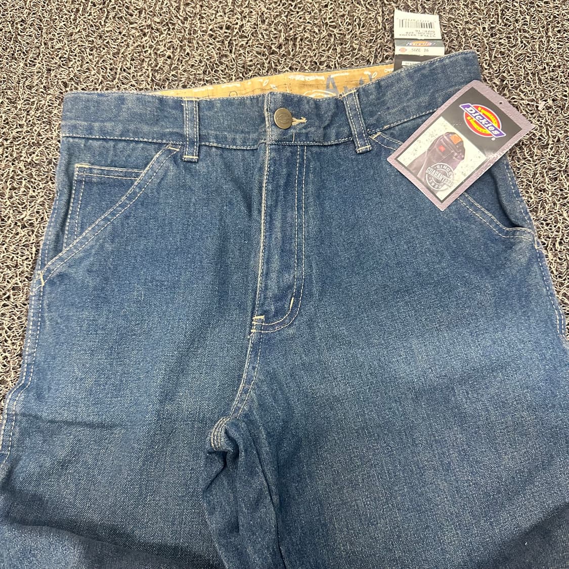 [새상품] Dickies 디키즈 공용 데님 와이드 팬츠 28인치 상품이미지3