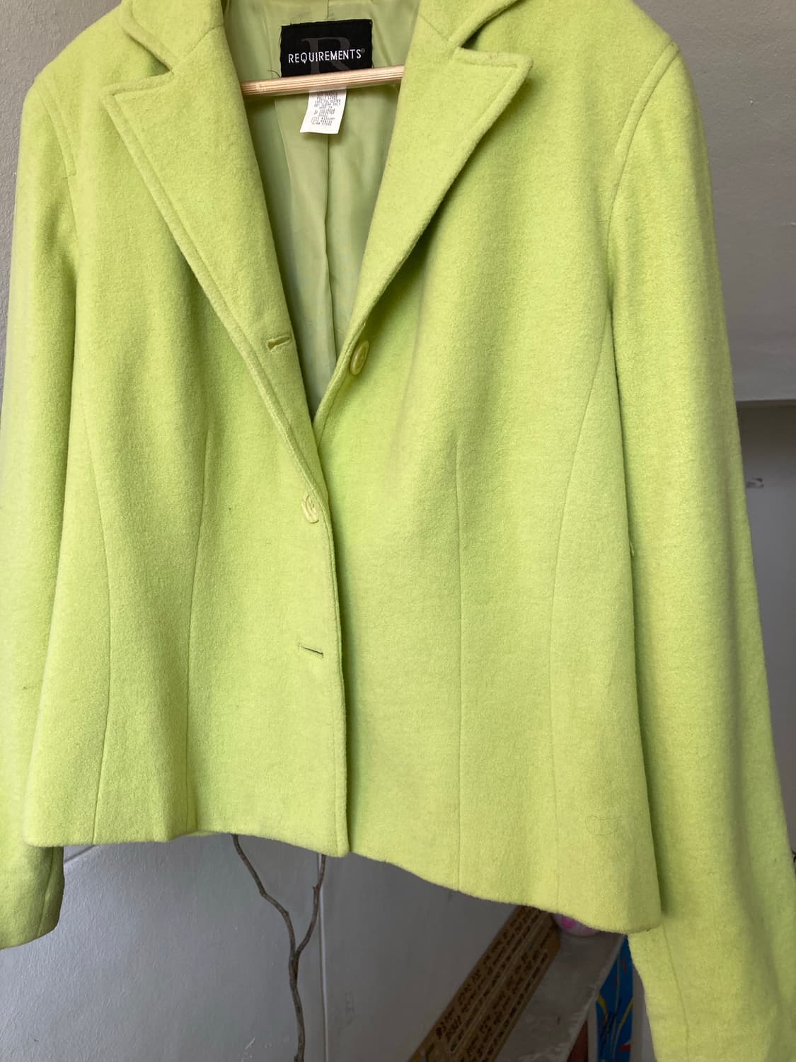 라임 숏 코트/자켓 상품이미지3