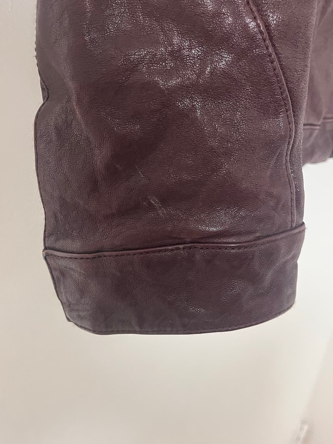 Fahrenheit Vintage leather jaket 레더자켓 상품이미지4