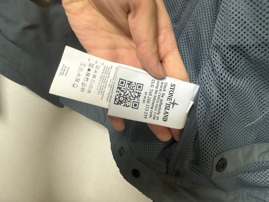 [정품]스톤아일랜드 바람막이 M 상품이미지4