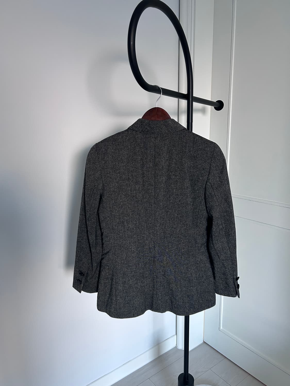 Grey Fitted Button Jacket / 빈티지 슬림핏 자켓 상품이미지5
