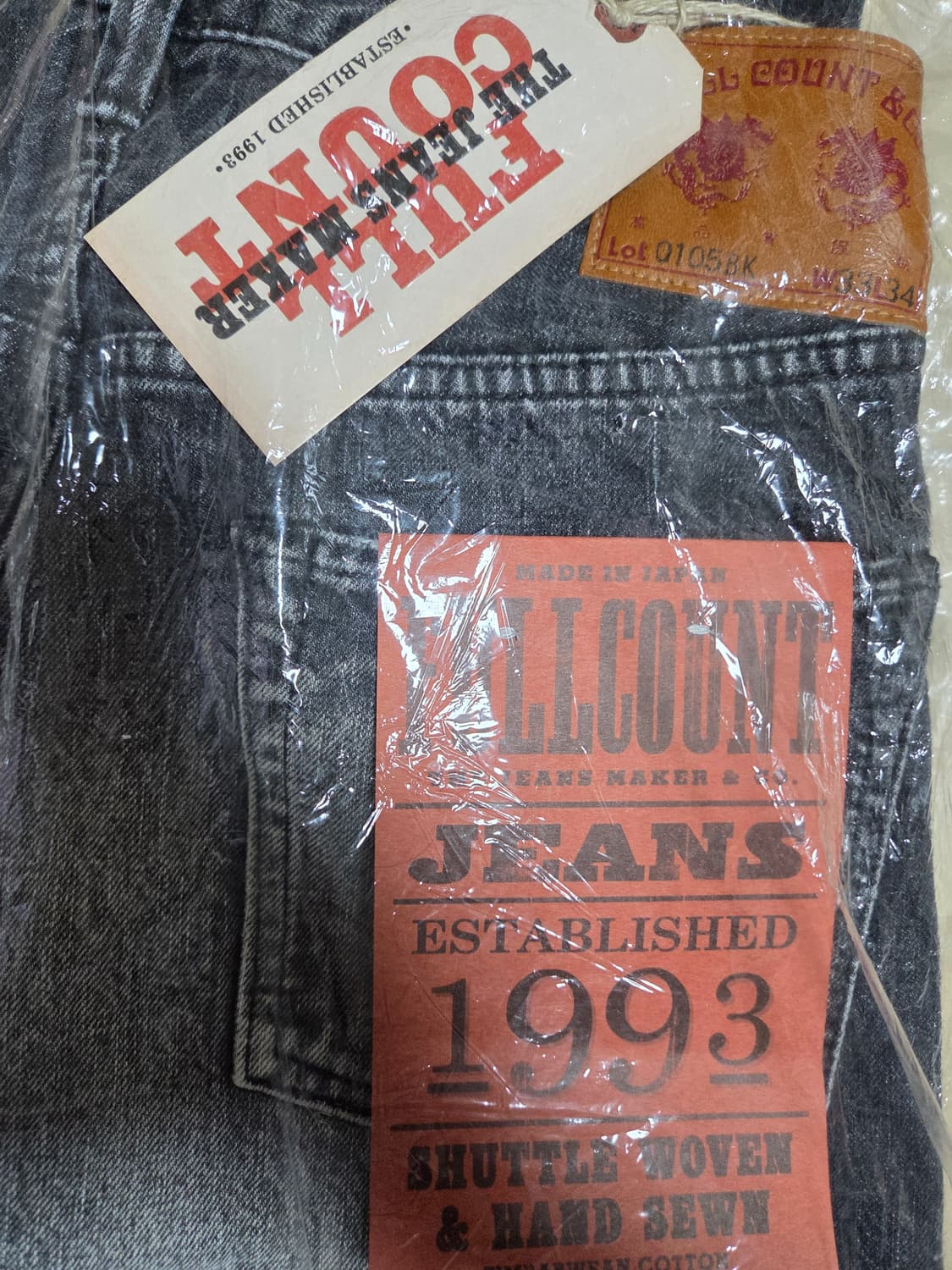 풀카운트 0105 BK 다트포드 팔아요(33×34) 상품이미지3