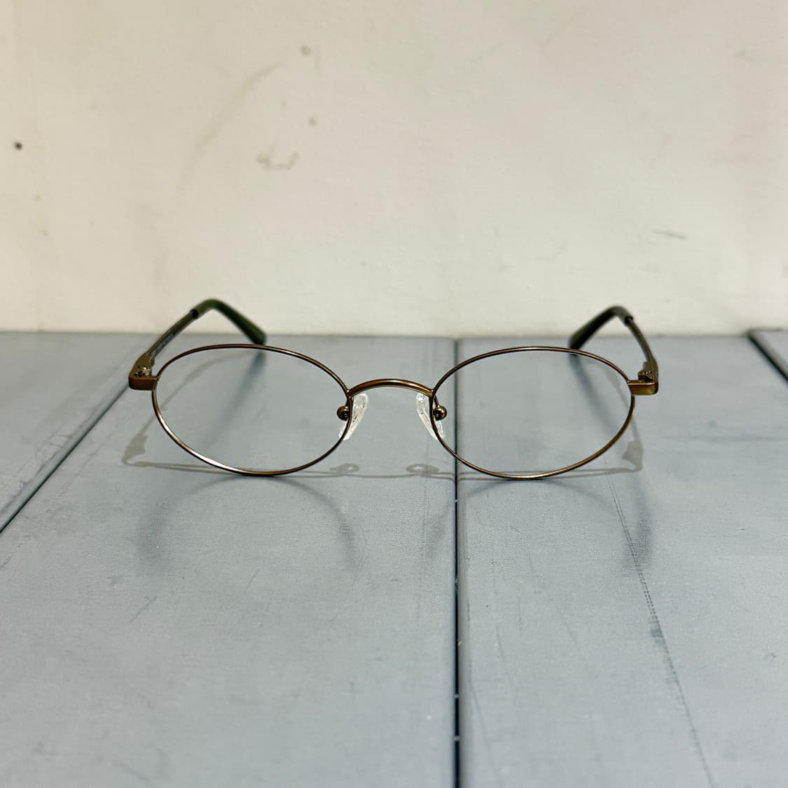 조르지오 아르마니 긱시크 빈티지 오벌형 메탈 안경 상품이미지5