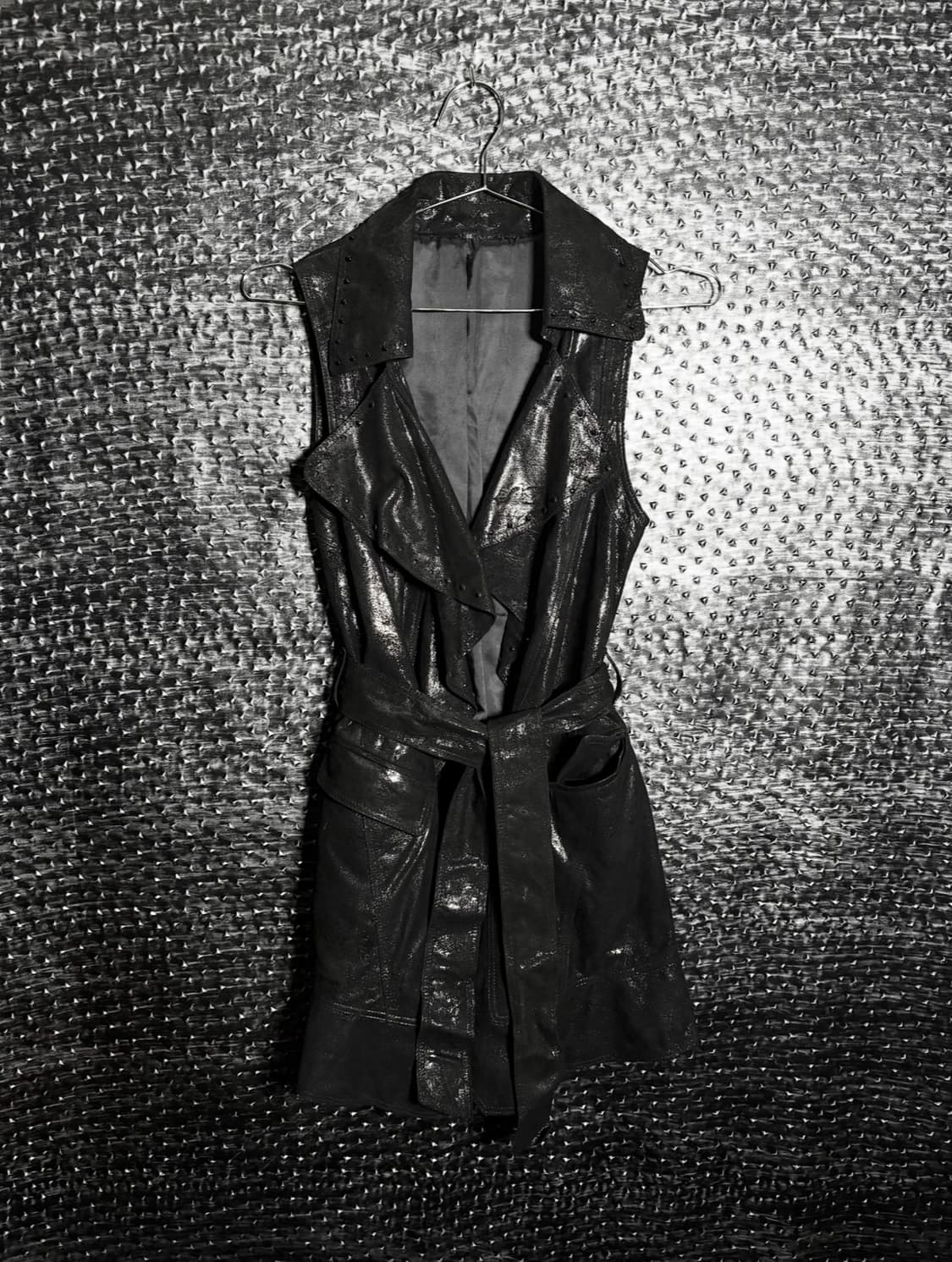 코팅레더 롱 베스트 상품이미지1