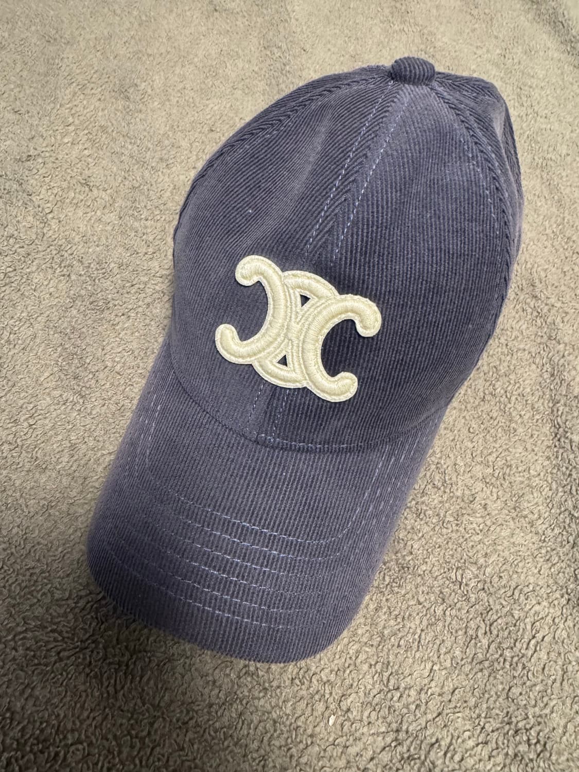 셀린느 코듀로이 볼캡 상품이미지1