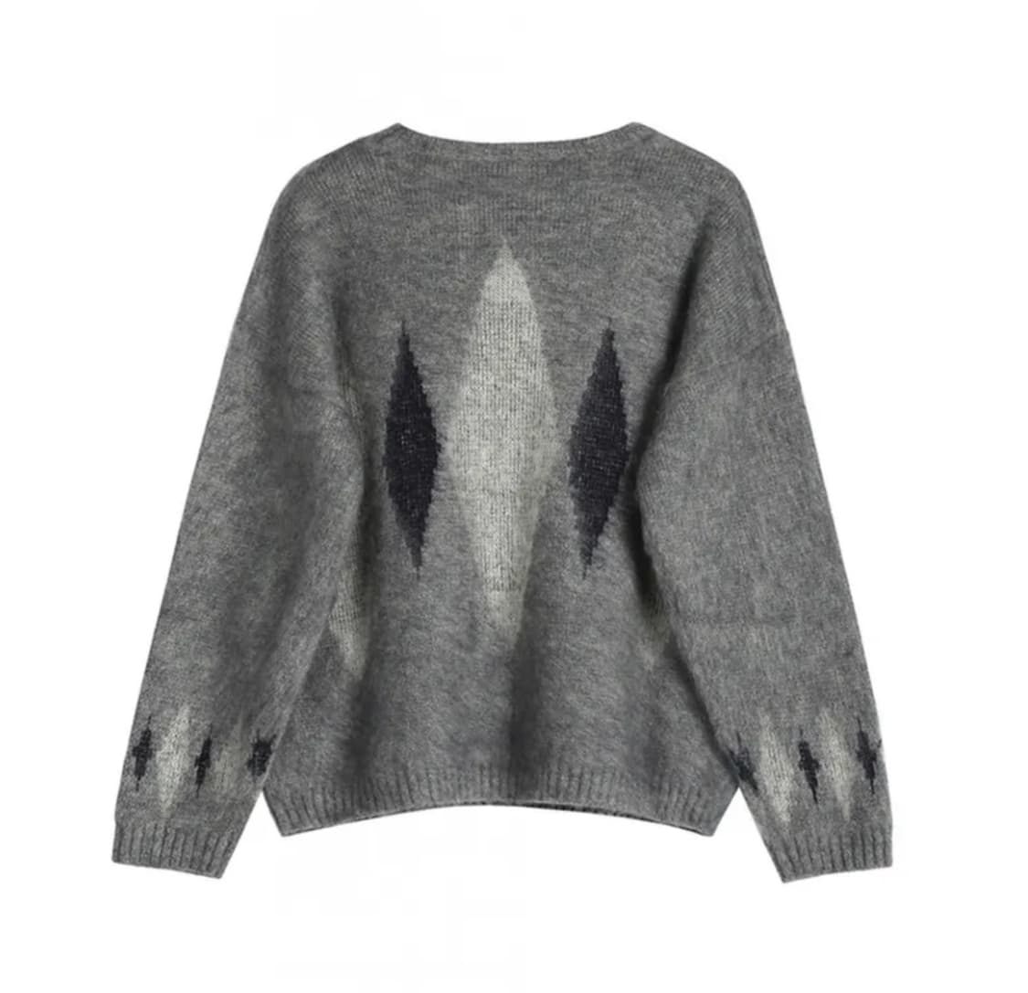 어반드레스 앙고라 울 니트 그레이 M 상품이미지2