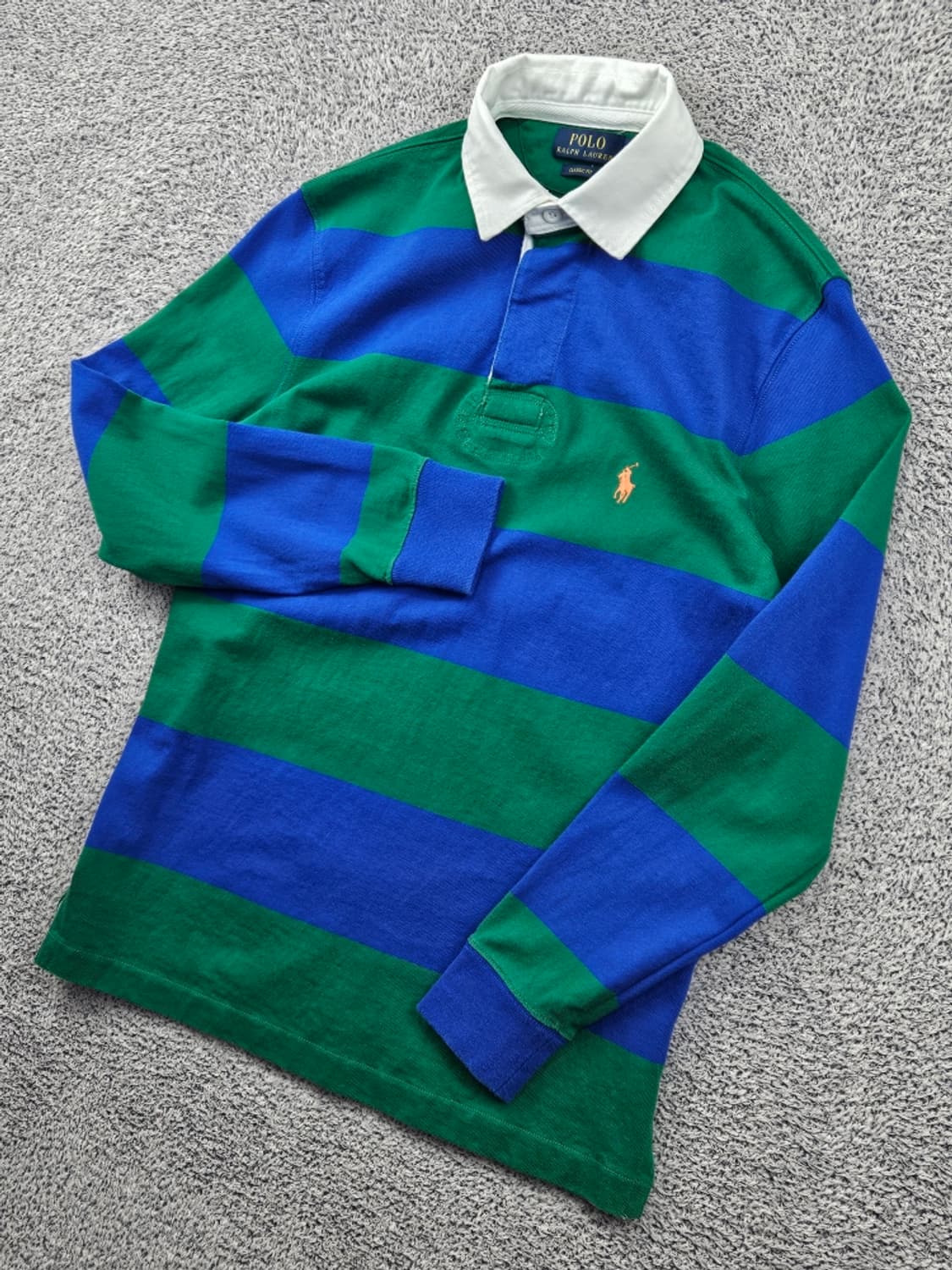 폴로랄프로렌 클래식 핏 스트라이프 럭비 티셔츠 ( S ) / 11659 상품이미지6