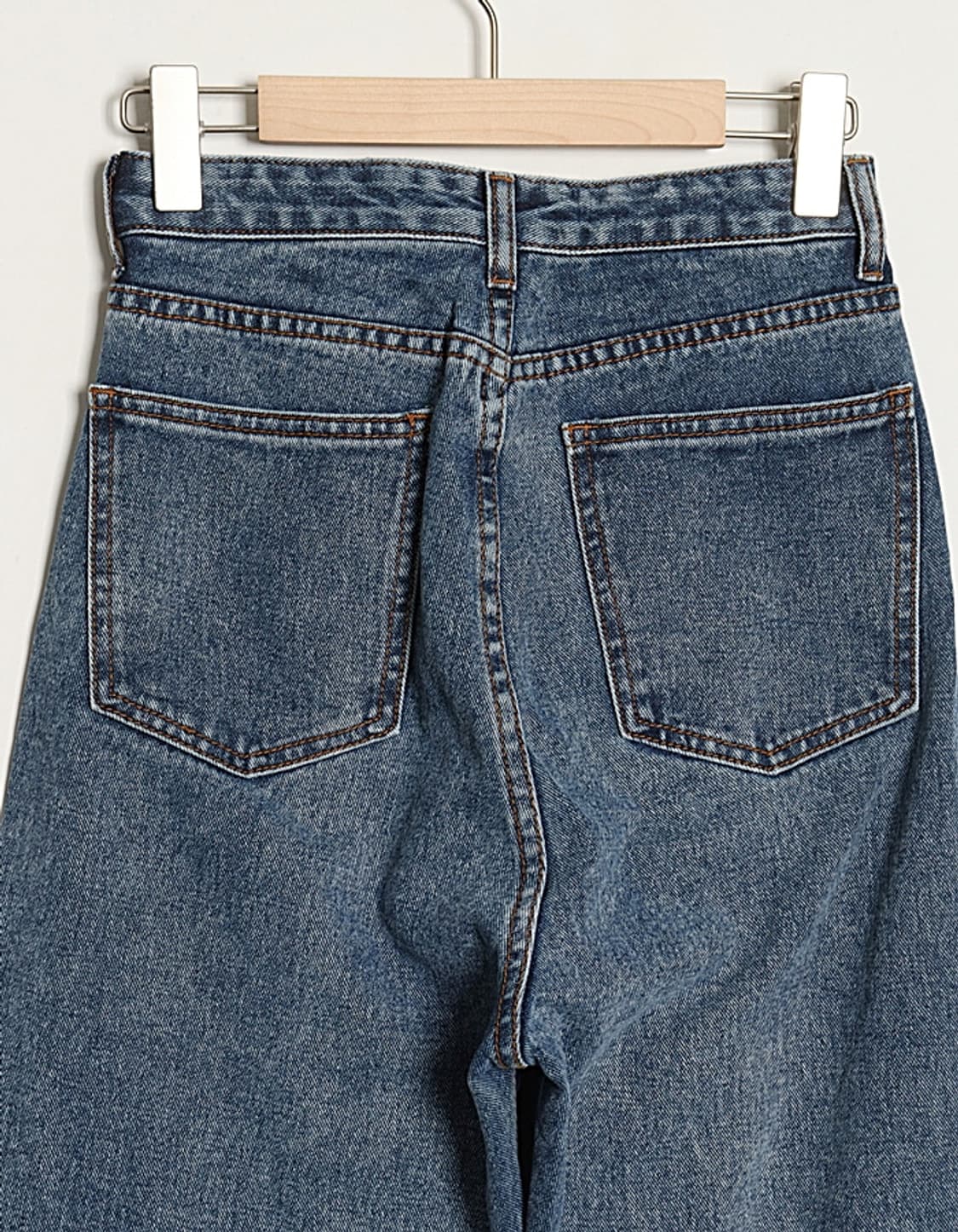 Newlyme Tuck Tapered Denim Pant (27) 상품이미지6