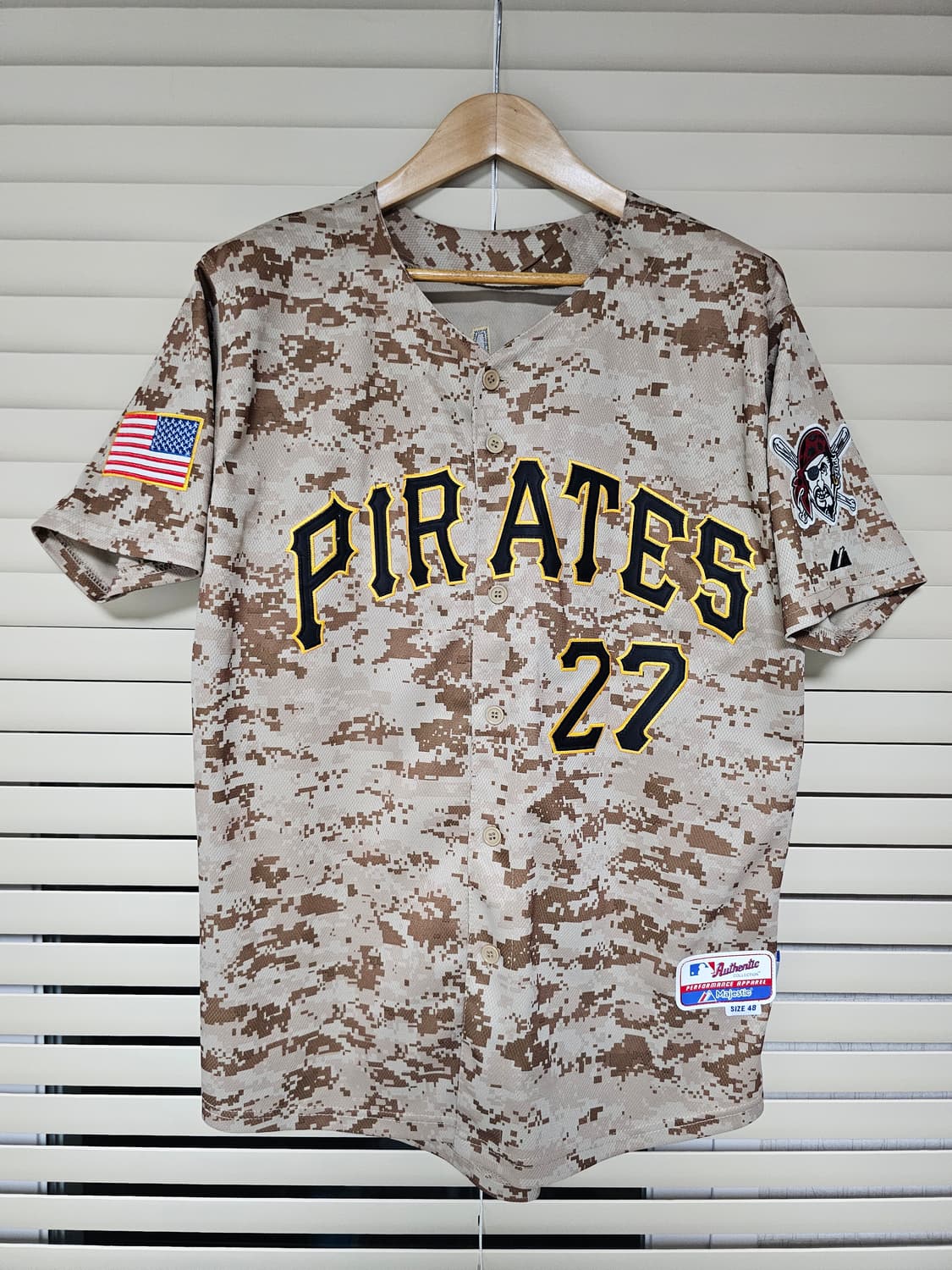 피츠버그 마제스틱파이어리츠 밀리터리 유니폼(강정호) 상품이미지1