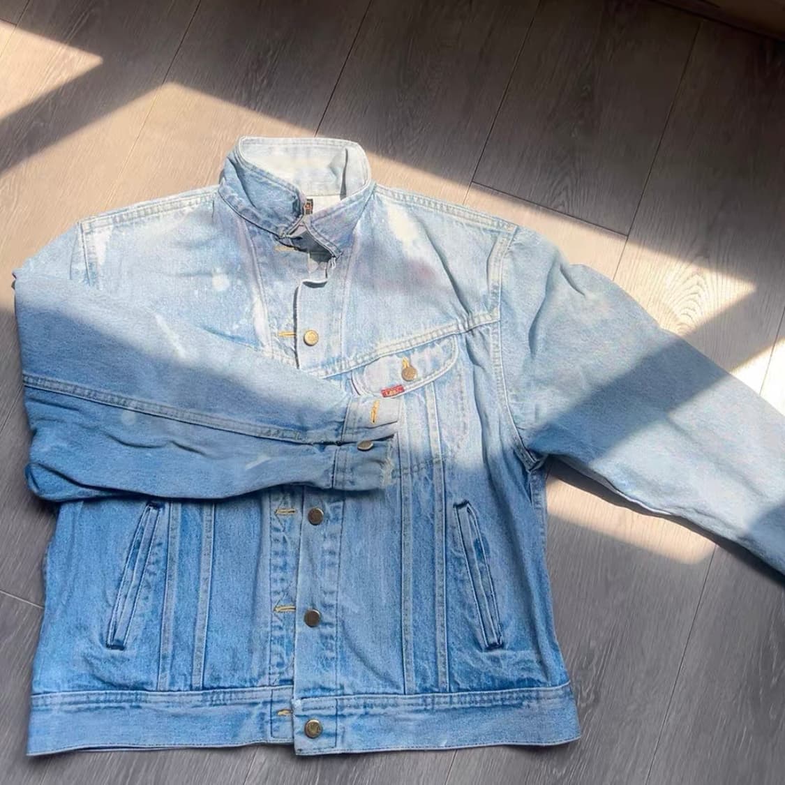 Lee Riders 90s 레드탭 아이스 블루 데님자켓 상품이미지1