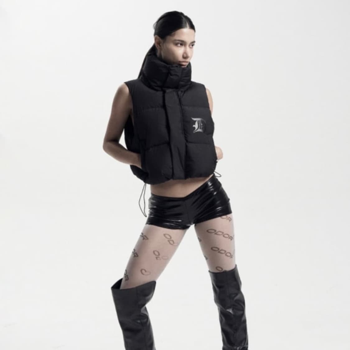 오도어 패딩조끼 상품이미지2