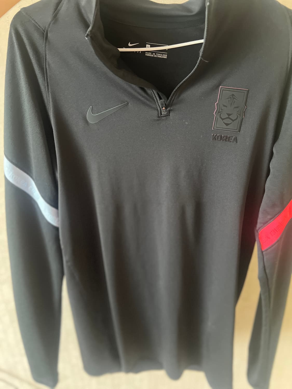 대한민국 국가대표 긴팔 트레이닝복 사이즈 L 상품이미지1