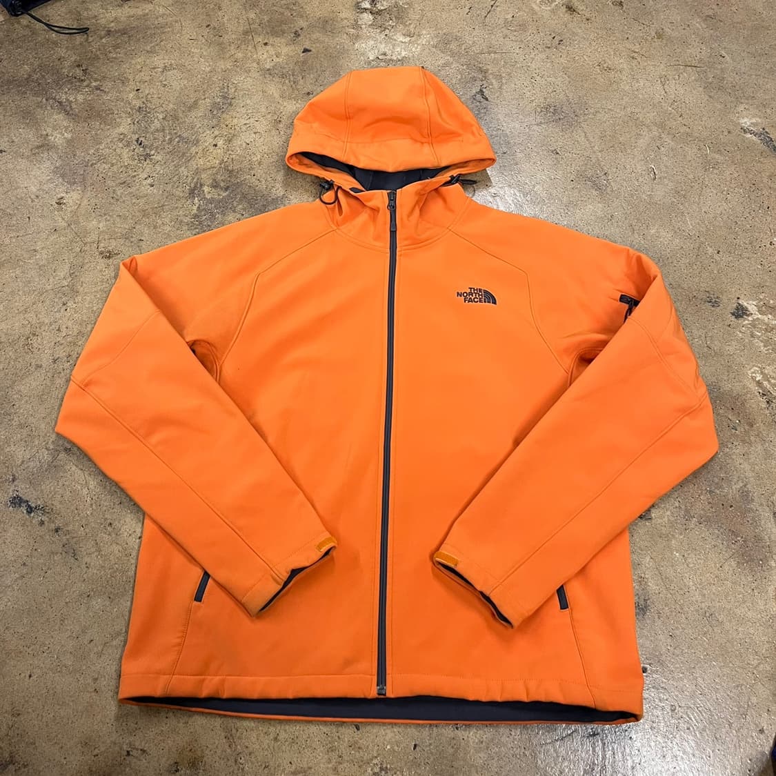 [정품/L] 노스페이스 오렌지색 후드 자켓 b10 상품이미지2